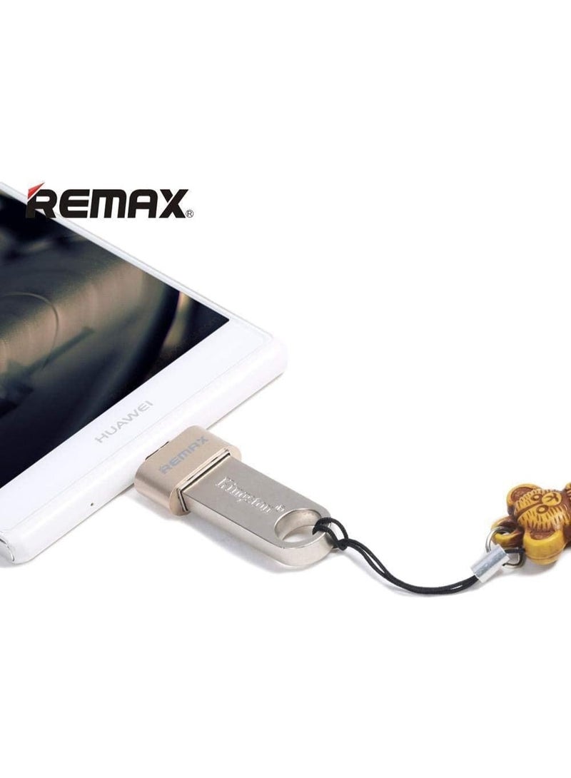 ريماكس كابل USB نوع سي او تو جي من ريماكس - ذهبي - Image 4