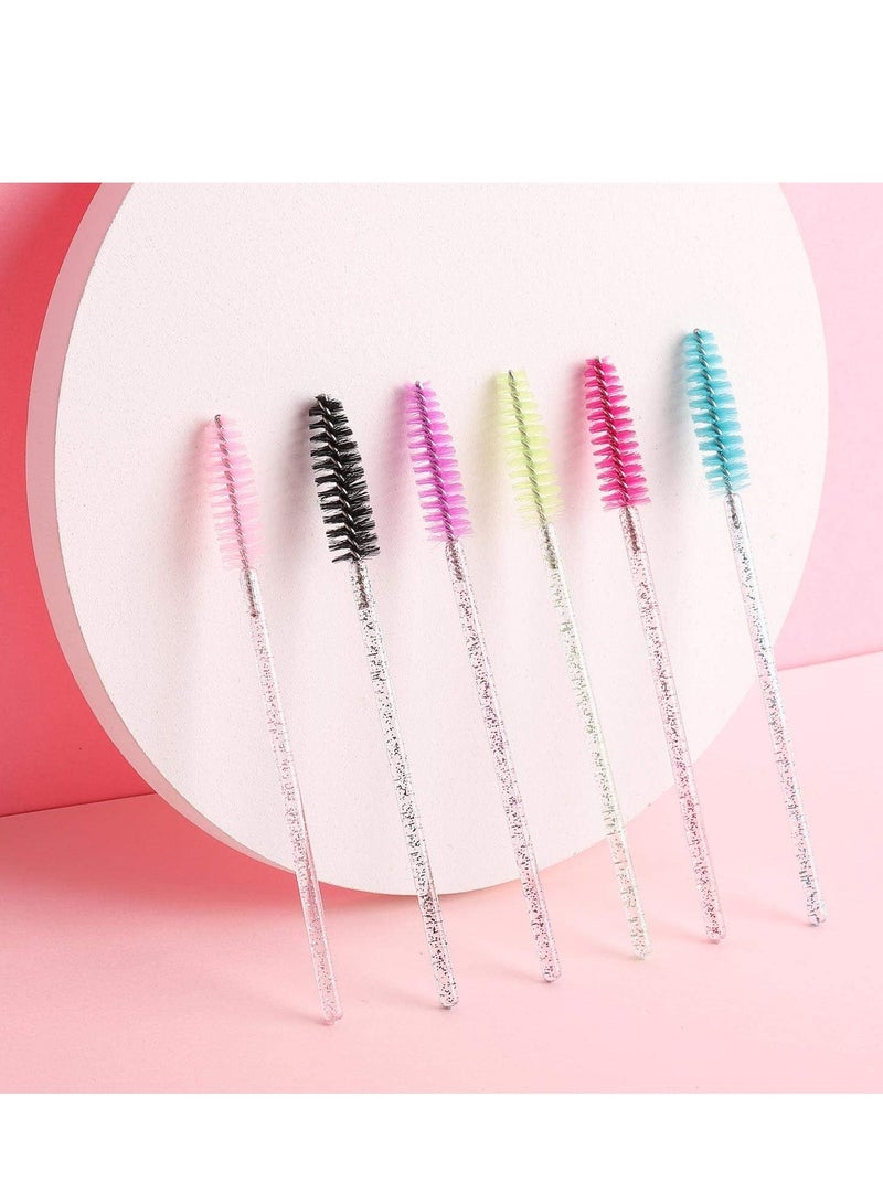 150 Disposable Mascara Wands Eyelash Brush Spoolies for Eye Lash Extension, Eyebrow and Makeup Crystal - Image 5
