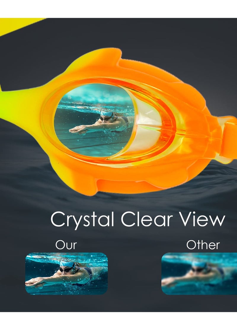 MUMS PLANET "Explore the depths of the water with clarity and confidence: Swimming goggles specially designed for water adventure enthusiasts. Waterproof swim goggles with an adjustable strap, suitable for children and professional athletes. Perfect for swimming, surfing, diving, and training."  - Image 5