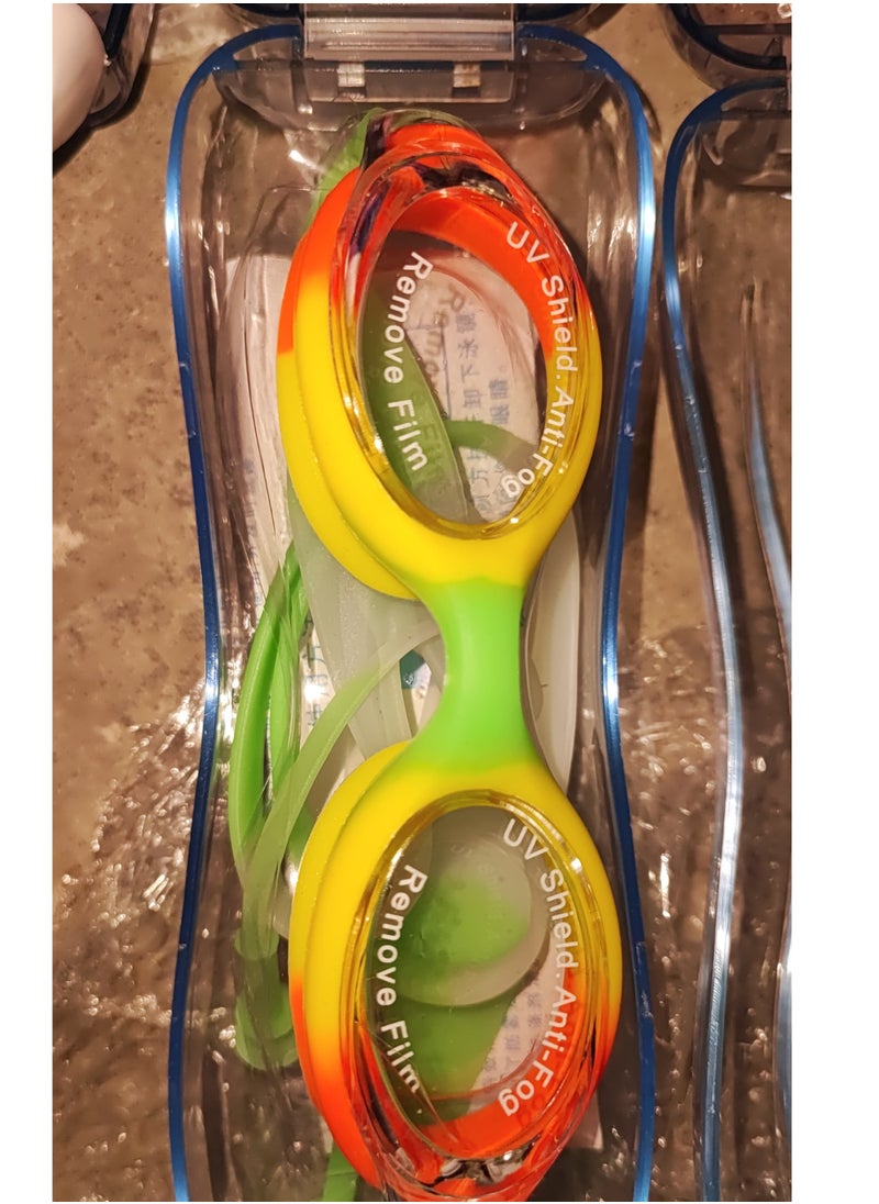 MUMS PLANET "Explore the depths of the water with clarity and confidence: Swimming goggles specially designed for water adventure enthusiasts. Waterproof swim goggles with an adjustable strap, suitable for children and professional athletes. Perfect for swimming, surfing, diving, and training."  - Image 1