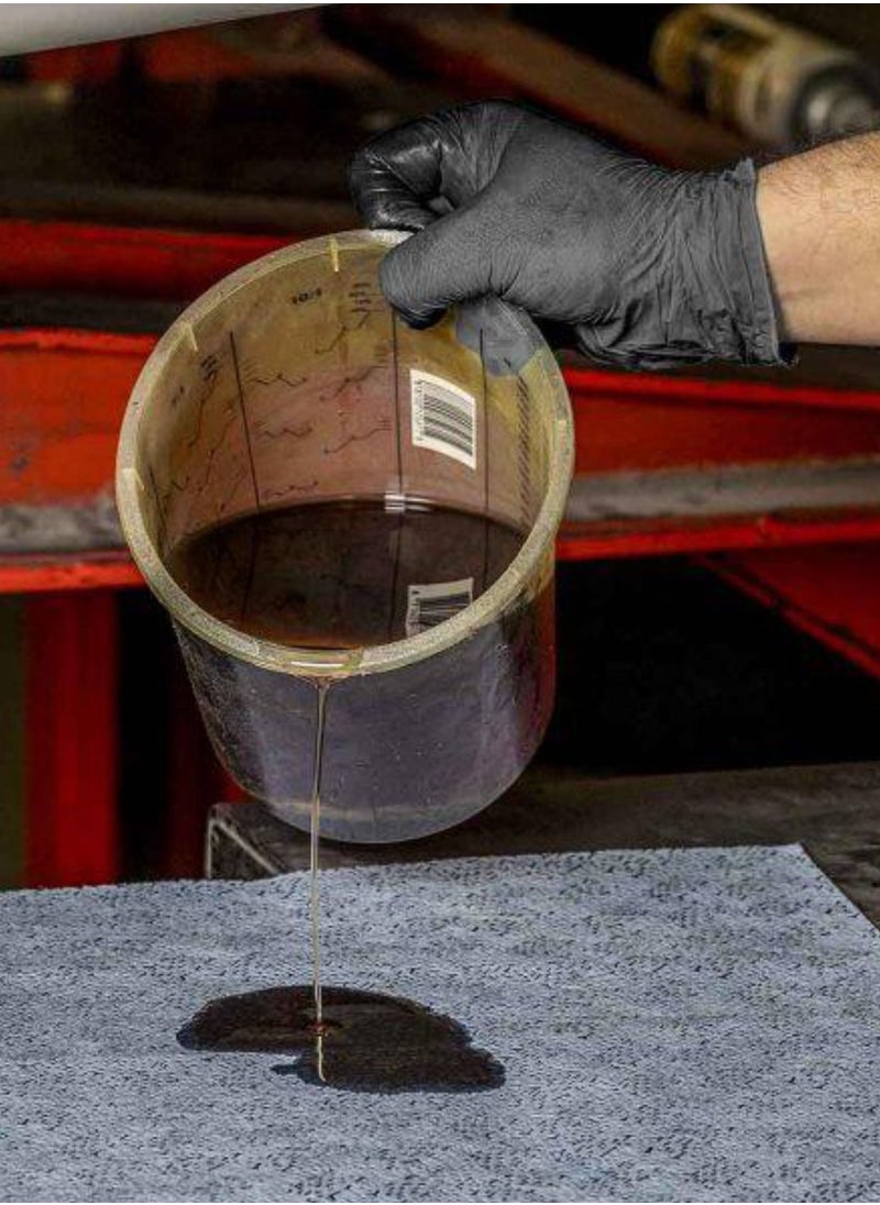 RHINOMOTIVE RHINOMOTIVE - Absorbent Wipes for absorbing liquids, oils and chemicals 40X40 CM 300 Wipes Per Roll  - Image 5