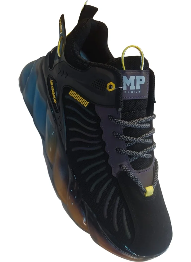 M.P. Premium 232-1229 Mr Men's Black Casual Sneakers