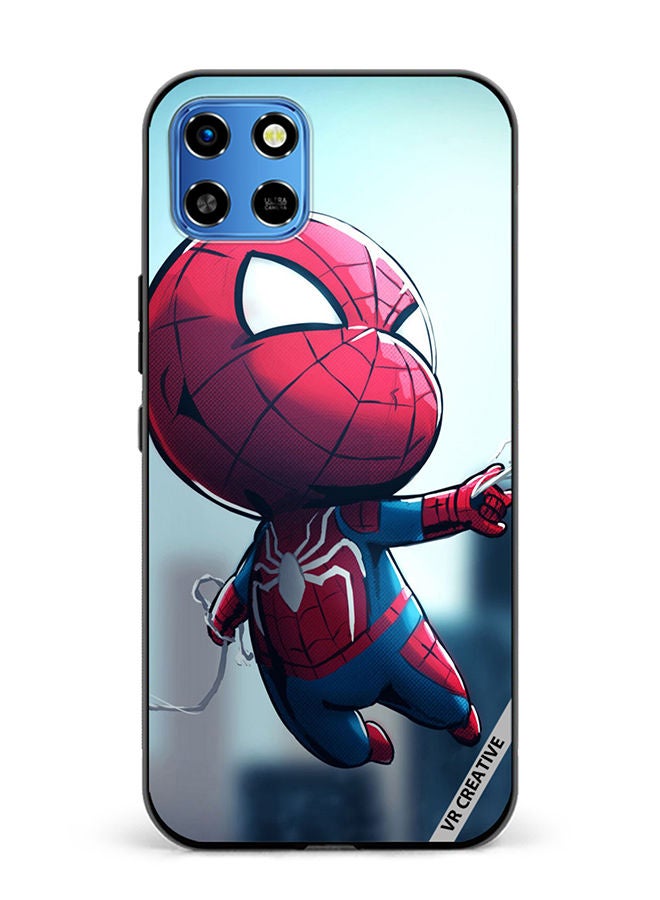 VR CREATIVE Protective Case Cover For Infinix Smart 6 HD Spiderman Design Multicolour - Image 1