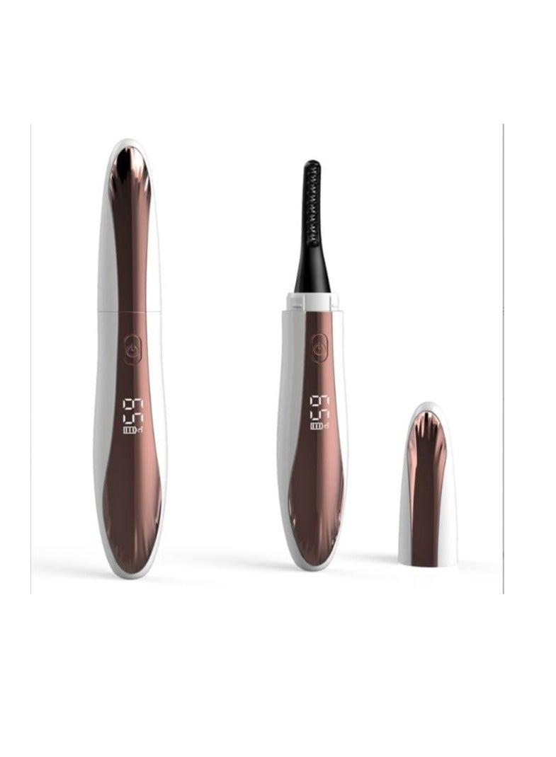 general Heated Eyelash Curlers - Fast Heat up Within 10s - 24 Hours Long Lasting - Rechargeable Electric Eyelash Curler with Type-C Thermal Eyelash Curler Makeup Tools Electric Heated Eyelash Curlers,Rapid He - Image 1