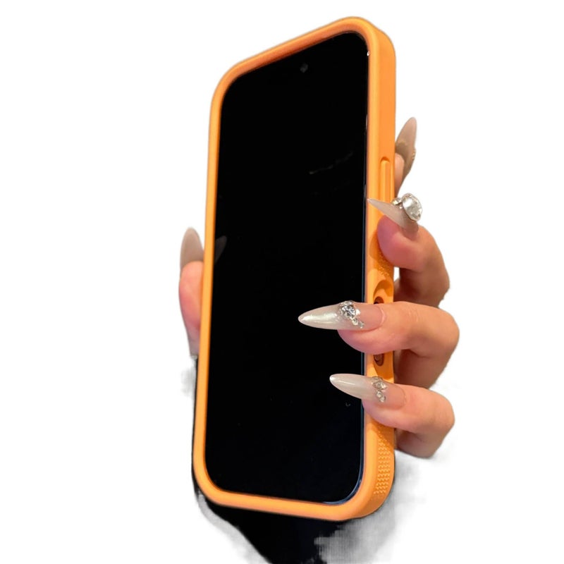 MagSafe Case | Shockproof Cover for iPhone 17 / 17 Air / 17 Pro / 17 Pro Max | Shockproof | Orange | Acrylic - Image 4