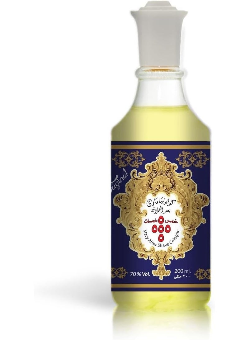 Five Fives Eau de Marie Cologne Lemon Without Spray - 200 ml - Image 1