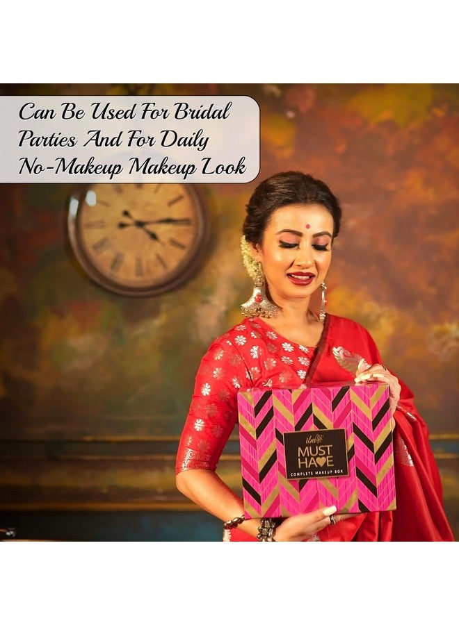 إيبا مجموعة مكياج متكاملة لا غنى عنها للنساء (متوسطة) l مع 11 منتجًا أساسيًا l مجموعة مكياج للنساء l مقاوم للماء l مكياج عرائس للنساء l مكياج كامل للوجه | نباتي 100% وخالٍ من القسوة - Image 5