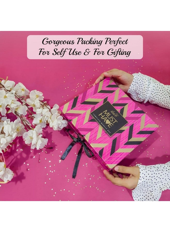 إيبا مجموعة مكياج متكاملة لا غنى عنها للنساء (متوسطة) l مع 11 منتجًا أساسيًا l مجموعة مكياج للنساء l مقاوم للماء l مكياج عرائس للنساء l مكياج كامل للوجه | نباتي 100% وخالٍ من القسوة - Image 4