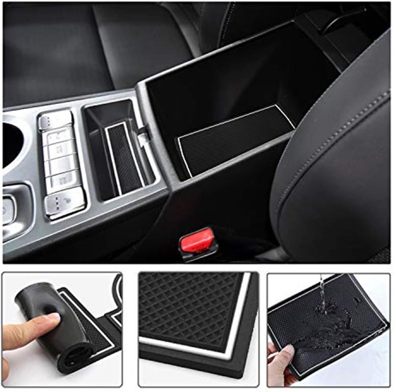 Wivplex 18-Piece Anti-Slip Mat Set for Kona EV - Image 3