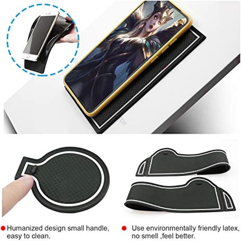 Wivplex 18-Piece Anti-Slip Mat Set for Kona EV - Image 5