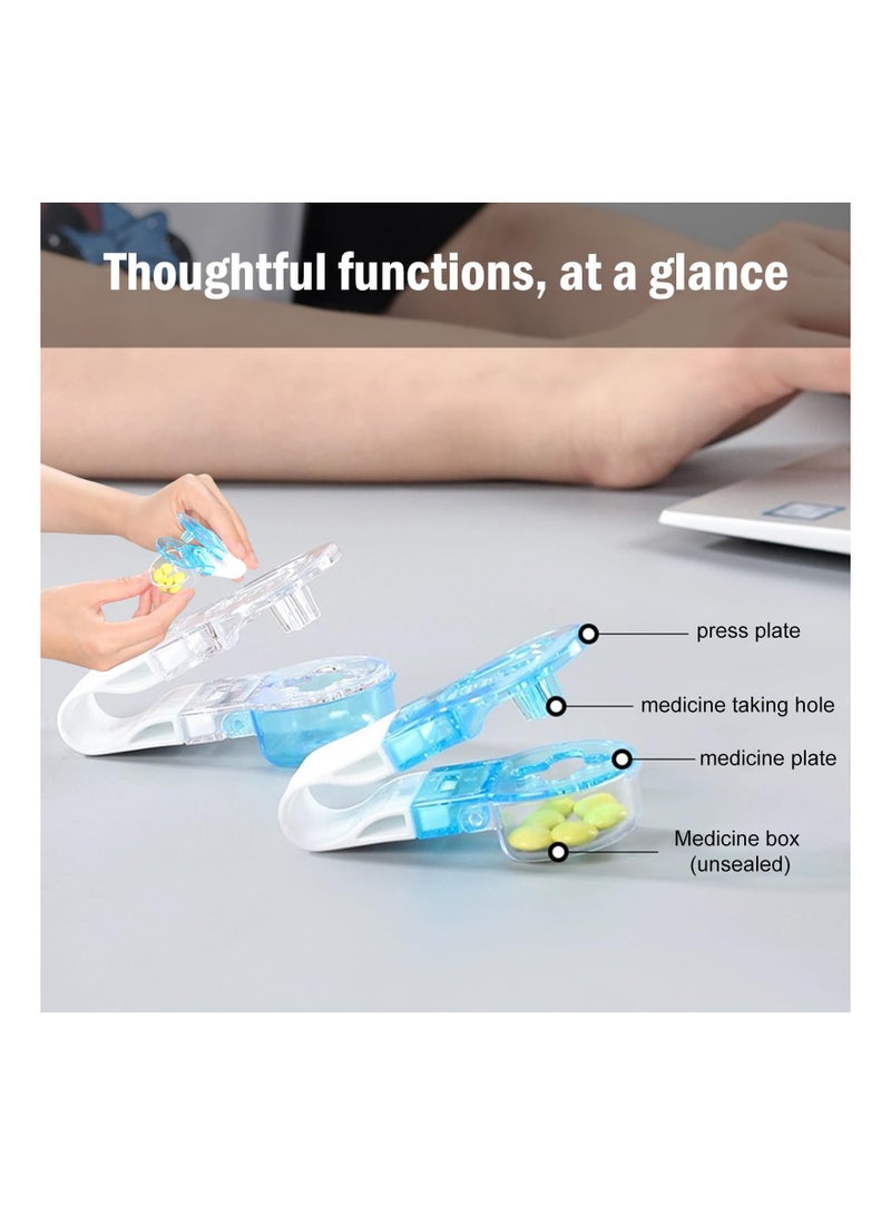 Zikra Portable Pill Remover Tool Set for Easy Tablet Access - Travel-Friendly Pill Taker Assistants for the Elderly and Disabled (3PCS) - Effortless Blister Pack Opener. - Image 4