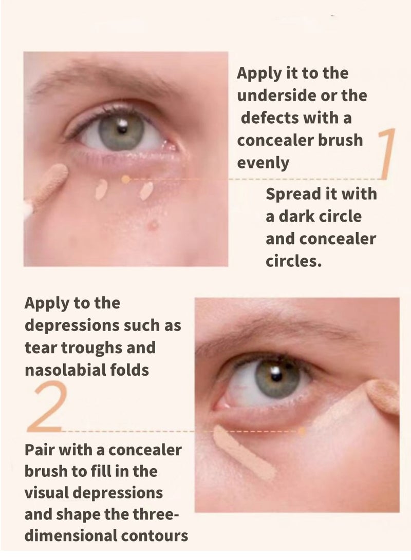 Hourglass Hourglass Vanish Airbrush Concealer. Weightless and Waterproof Concealer for a Naturally Airbrushed Look. (Oat) - Image 4