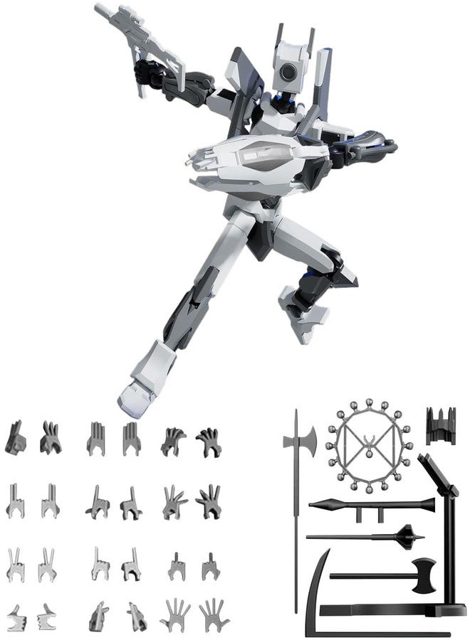 INOCEAN T13 Action Figure, Dummy 13 Action Figure Toy Articulated Movable Robot, Freedom Action Figure with Rotating Bearing Luxury Multi Weapons DIY, for Adult Children Men Collection Decoration - Image 1