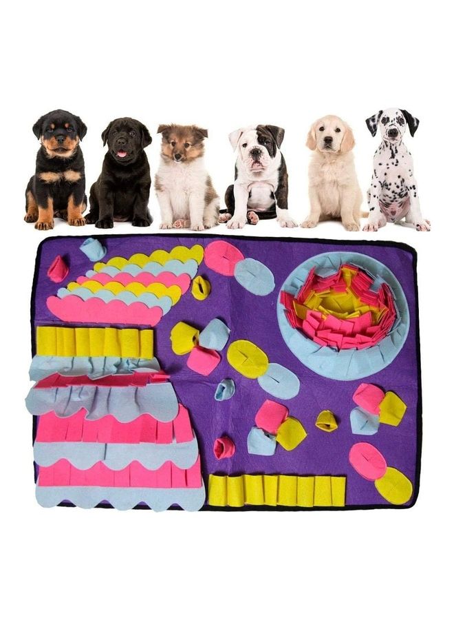 Multicolour Pet Snuffle Feeding Mat 40cm - Image 2