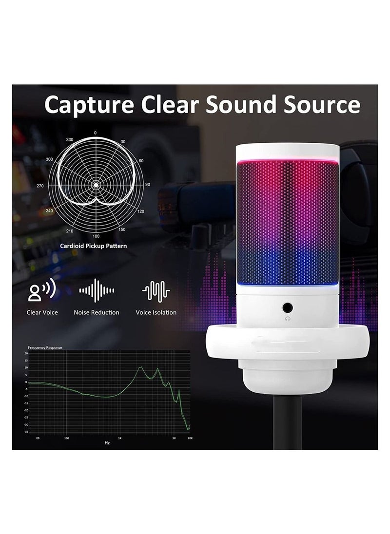 DMG TECH - USB Condenser Microphone Gaming Microphone - Image 1