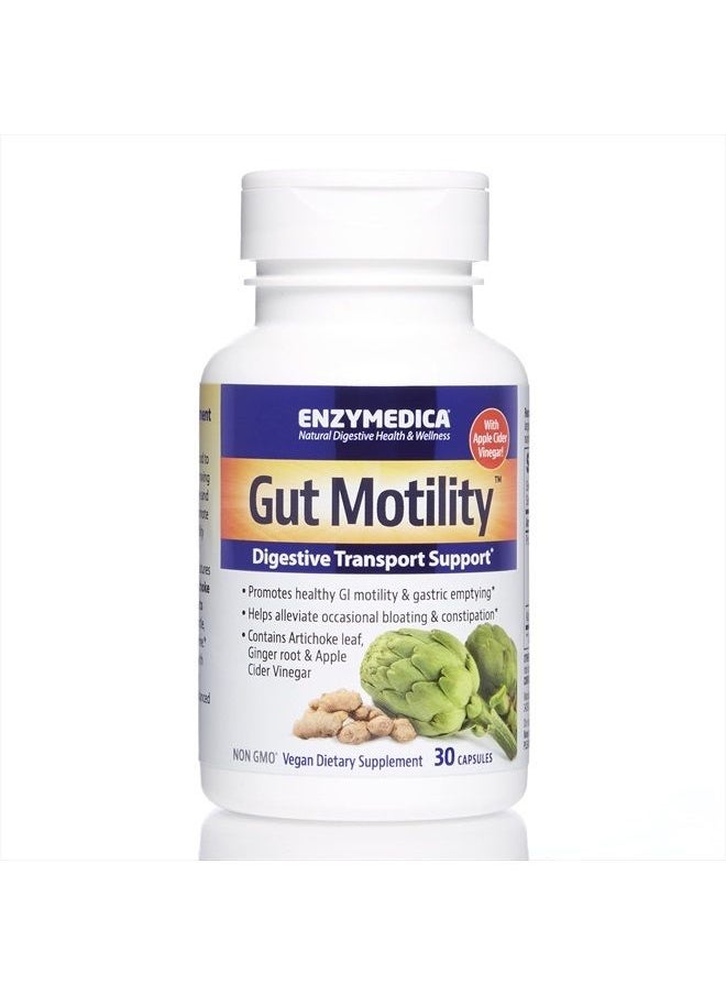 ENZYMEDICA , Gut Motility, Digestive Transport Support, 30 Count  - Image 1