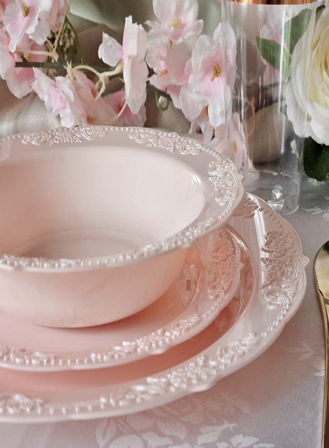 OCCASIONS FINEST PLASTIC TABLEWARE أفضل أدوات المائدة البلاستيكية المناسبة للمناسبات - أطباق قابلة للاستخدام لمرة واحدة للحفلات، الزفاف، أعياد الميلاد، رأس السنة، عيد الميلاد - Image 4
