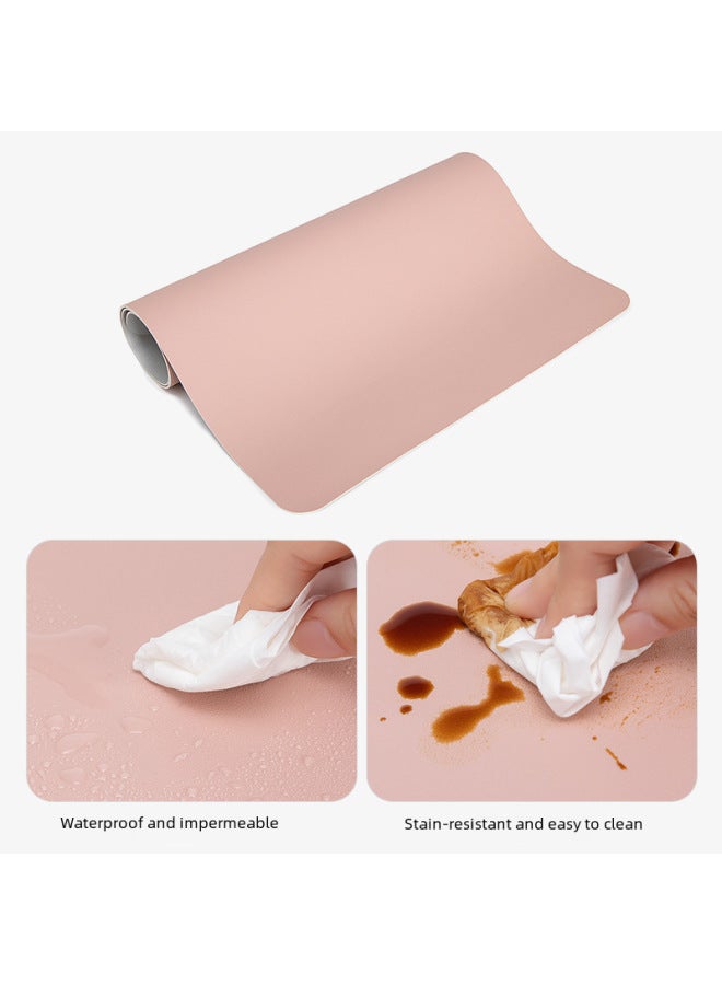 Digital Computer Mouse Pad Gaming Mouse Mat Non-slip Rubber Base Mousepad For Laptop Pc Desktop-Color:60*30cm-Pattern:Single-sided Sapphire Blue