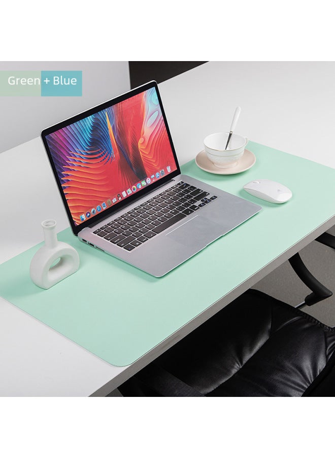Digital Computer Mouse Pad Gaming Mouse Mat Non-slip Rubber Base Mousepad For Laptop Pc Desktop-Color:60*30cm-Pattern:Single-sided Sapphire Blue