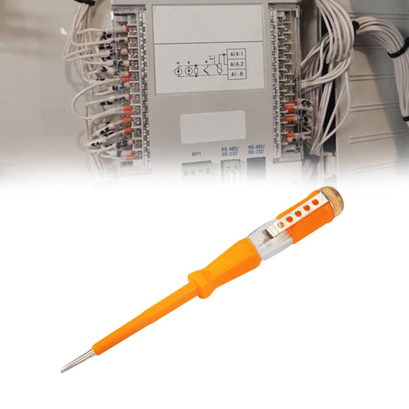 Transparent Voltage Tester Pen Non Contact AC Power Detector Electrical Screwdriver - Image 3