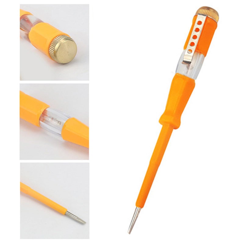 Transparent Voltage Tester Pen Non Contact AC Power Detector Electrical Screwdriver - Image 4