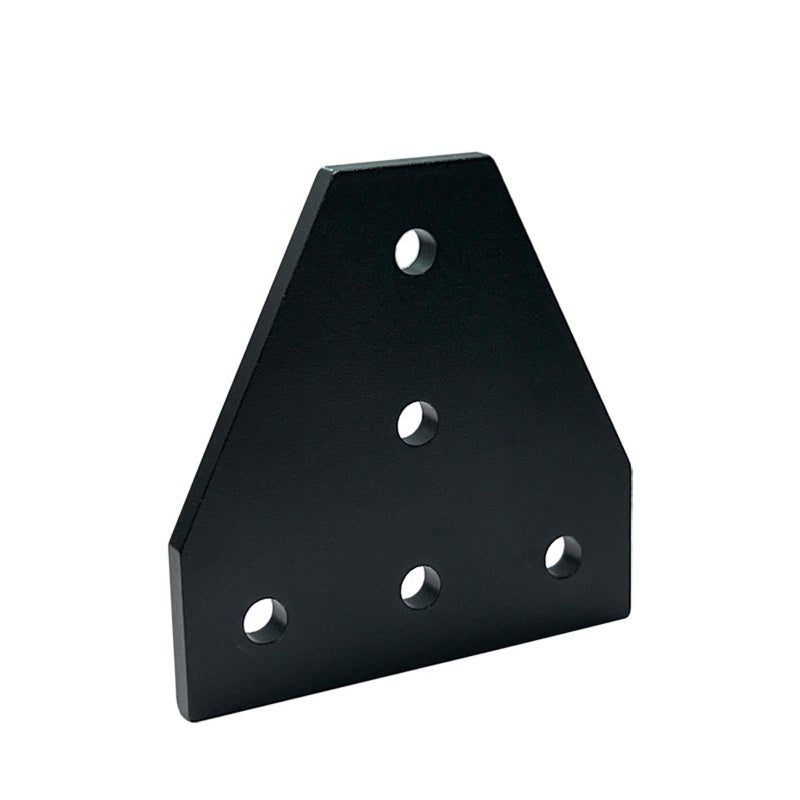 4Pcs Aluminum T Shaped 5 Hole Corner Brackets For 3D Printer Extrusion Profile Connector - Image 5