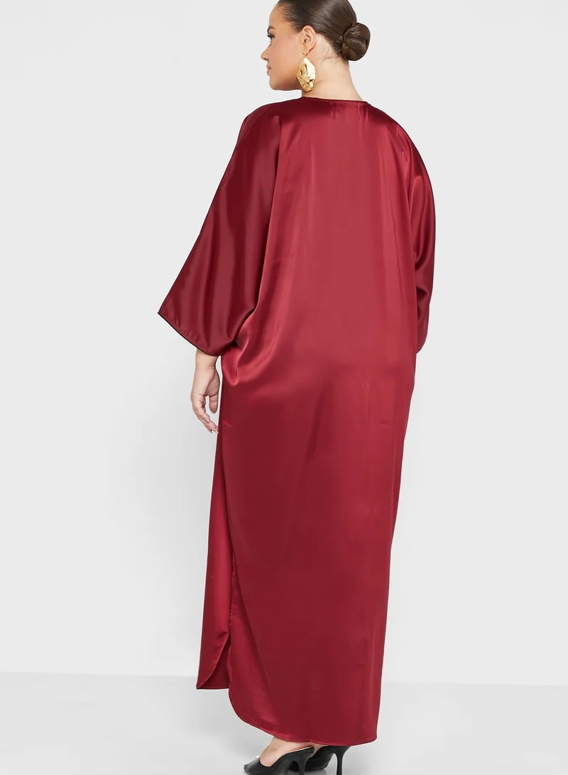 Maison Arabelle Curve Printed Jalabiya