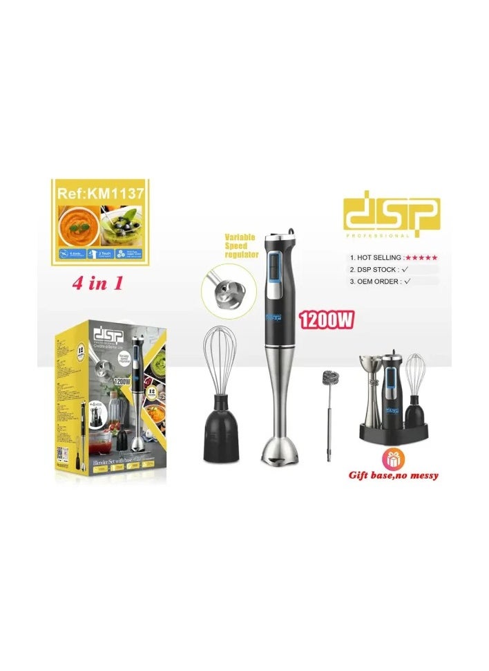 DSP KM1137, 4in1 Blender Set, 1200W