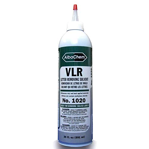 AlbaChem VLR 1020 مزيل الفينيل للتي شيرت - زجاجة سعة 20 أونصة - Image 1