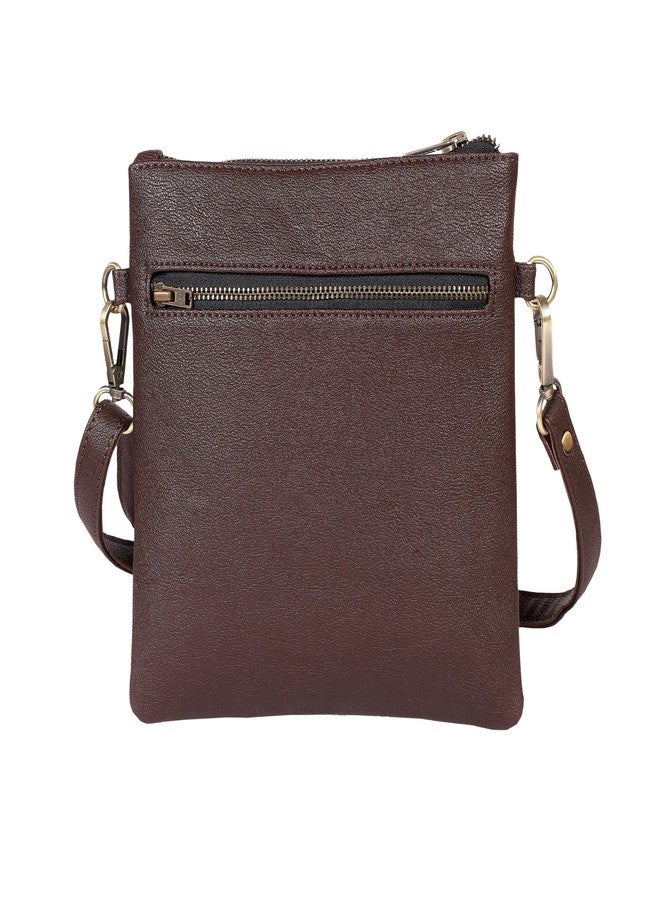 Fatfatiya Deer & Forest Print Mini Sling Bag - Nature-Inspired, Compact & Handcrafted | Vegan Leather - Image 2