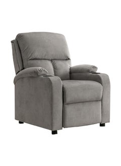 Micasa Elegant and Modern Design Recliner Chair with Push Back Grey 101 x 87 x 78 cm SX-8147 GREY  - Image 1