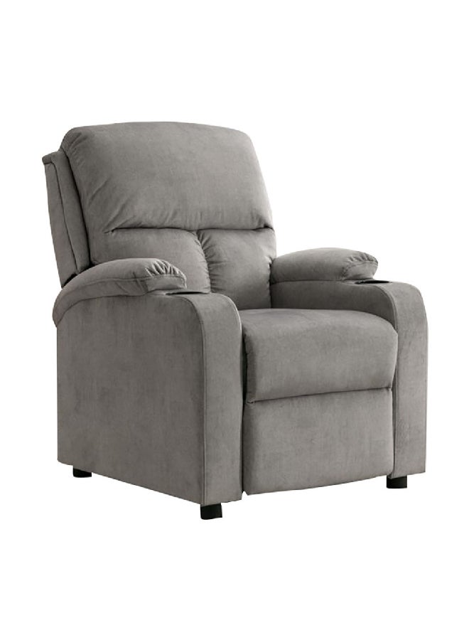 Elegant and Modern Design Recliner Chair with Push Back Grey 101 x 87 x 78 cm SX-8147 GREY
