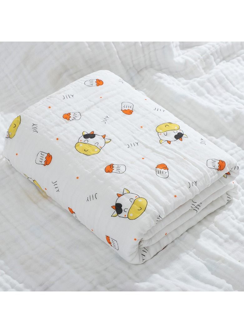 Loquat Pure Cotton Cartoon Printed Bath Towels