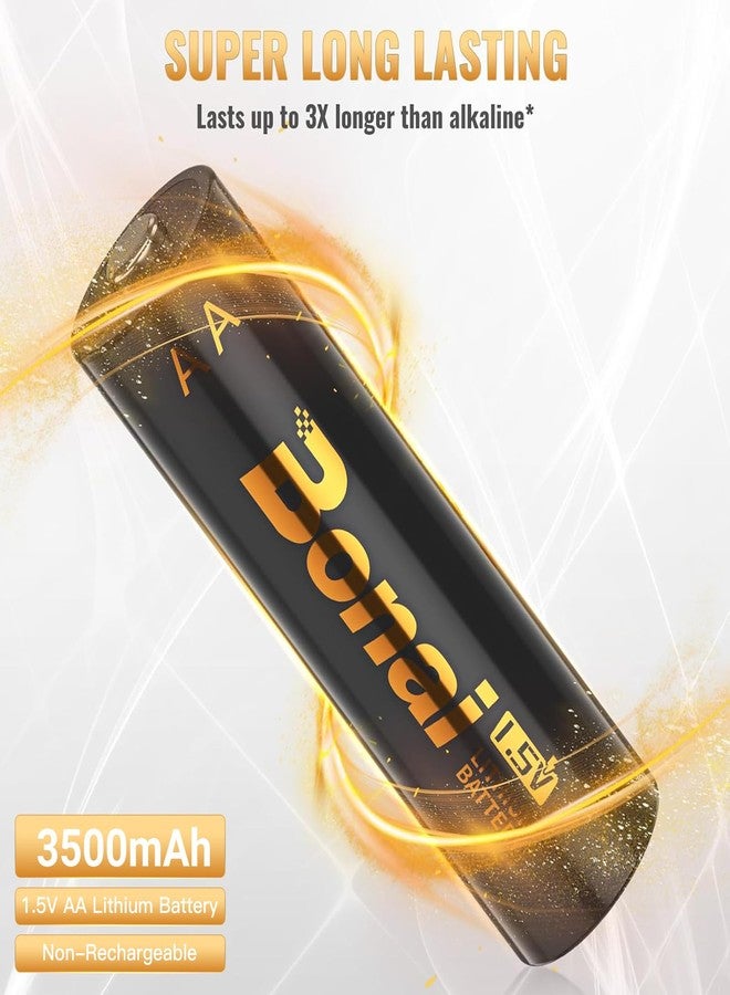 BONAI AA Lithium Batteries 24 Pack 5100mwh【Non-Rechargeable】 - Image 2