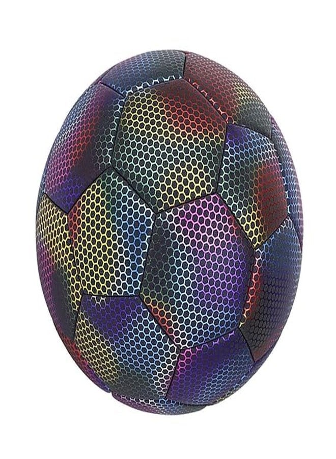 RedOak Luminous Reflective Outdoor Soccer Glow in Dark Ball - Multi - Size 5 - Image 4