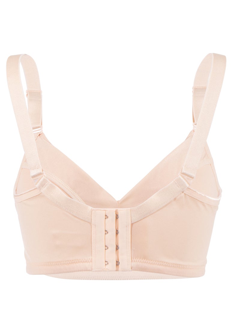 أوكوس حمالة صدر للحمل والرضاعة بكوب كامل - بيج - مقاس كبير جداً - Image 3