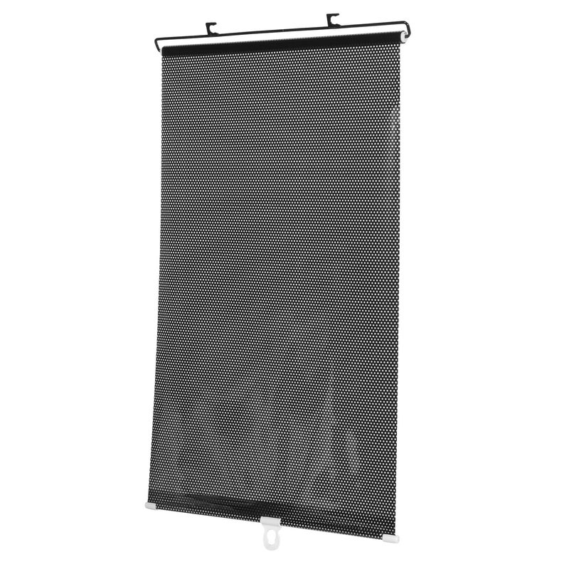 Retractable Car Sun Shade 40x125cm Black UV Heat Reflective for Windows and Balcony - Image 2
