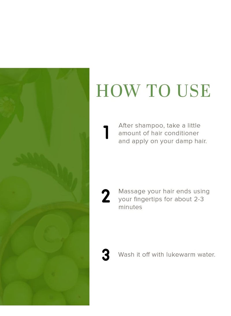 كادي نيتشورال بلسم الشعر خادي أملا وبرينجراج الطبيعي 210 مل - Image 3