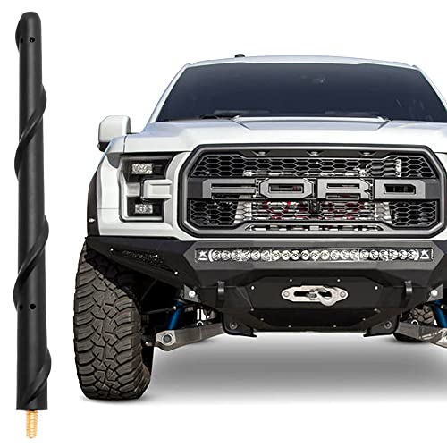 BASIKER Short Antenna for Ford F150 F-150 2009-2024 2025, Ford F150 Accessories, 7 Inch Truck Car F250 F350 Antenna Replacement for AM FM Reception - Image 1