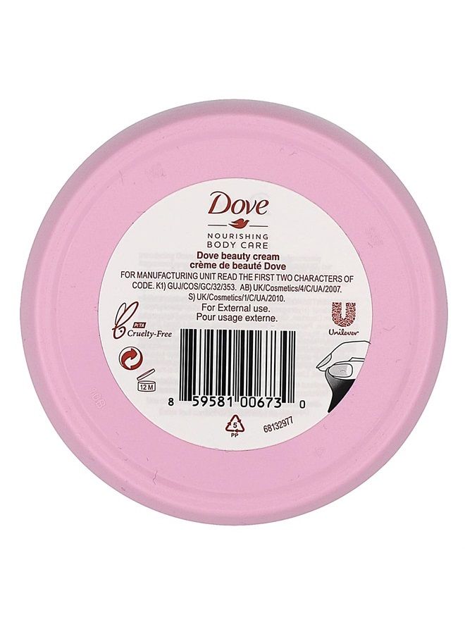 Dove Nourishing Body Care, Face, Hand, and Body Beauty Cream for Normal to Dry Skin Lotion for Women with 24-Hour Moisturization, 3 Pack, 5.07 Oz Each Jar - Image 4