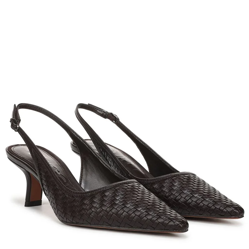 سام إيدلمان Bianka Weave Slingback Pump