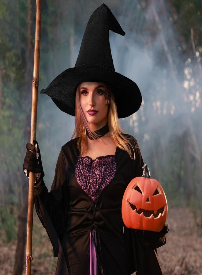 Yoshiky Witch Hats for Women, 18IN Witches Costume Women Hat Cosplay Accessories for Halloween Costume Accessories Party Masquerade Carnivals - Image 3