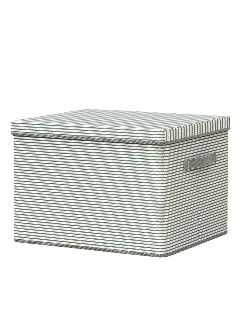 Drawer-type Stackable Clothes Storage Box Thickened Cardboard Foldable Storage Box Household Dustproof Organizer with Lid - Image 1