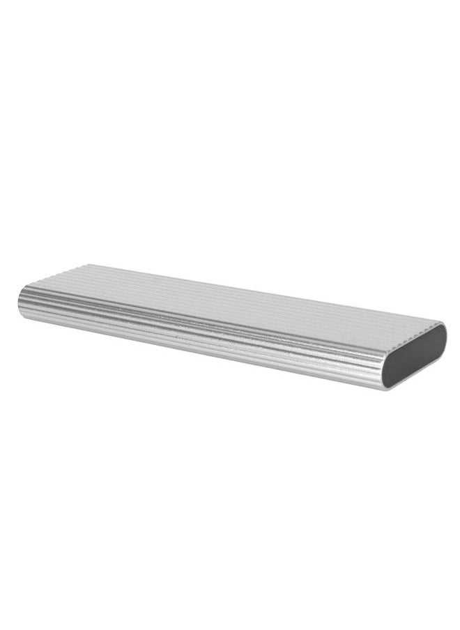 Thoraya M.2 NGFF Portable SSD Portable Metal Mobile Hard Drive USB3.1 Type-C High Speed Mobile Hard Drive Silver 1TB  - Image 4