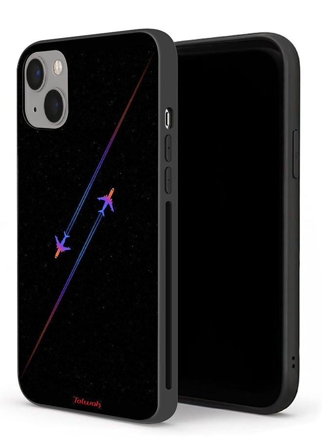 Tolwak حافظة حماية آيفون 13 ميني بتصميم طائرات - Image 1