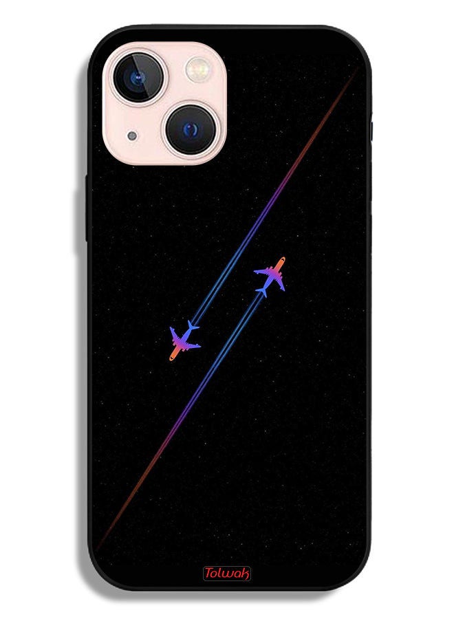 Tolwak حافظة حماية آيفون 13 ميني بتصميم طائرات - Image 2