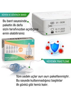 Odta 100 Baby Nasal Aspirator Spare Tip | Nasal Aspirator Tip  - Image 4