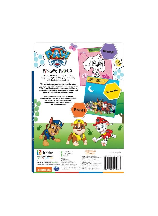 PAW Patrol Finger Prints Activity Bookset (Paperback) - pzsku/Z646AFDFC5C0E87E95B56Z/45/_/1737463977/2f3ac810-2c86-44b3-9aff-89f1cc131d23