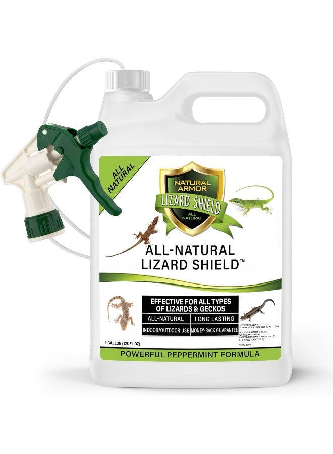 Natural Armor Lizard And Gecko Repellent Spray - Powerful Peppermint Formulation Repels All Types Of Lizards And Geckos And Works Better Than Ultrasonic Gimmicks – 128 Fl Oz - Gallon Ready To Use  - Image 4
