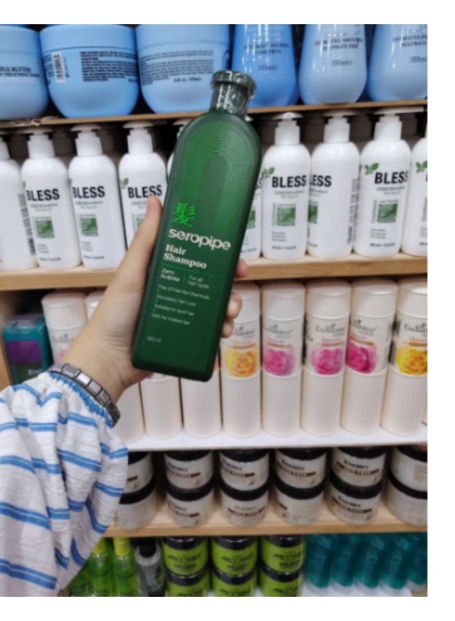 Seropipe Sulfate-Free Shampoo: Deep Cleansing and Moisturizing. Suitable for all hair types. Daily care without dryness. - Image 2